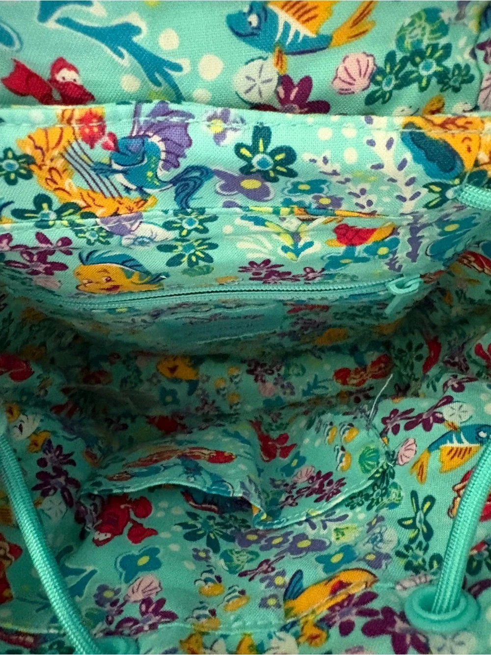 Vera Bradley little mermaid mini backpack